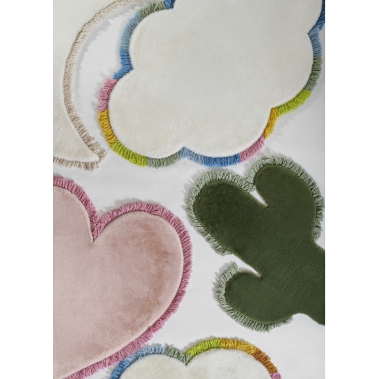 Rug, Momeni, Lil Mo Snuggle, LSN-2, Ivory, 3'6" X 5'6", 48004