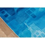 Rug, Momeni, Lil Mo Hipster, LMT11, Blue, 2' X 3', 22488