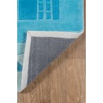 Rug, Momeni, Lil Mo Hipster, LMT11, Blue, 2' X 3', 22488