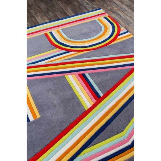 Rug, Momeni, Lil Mo Hipster, LMT14, Pink, 4' X 6', 25786