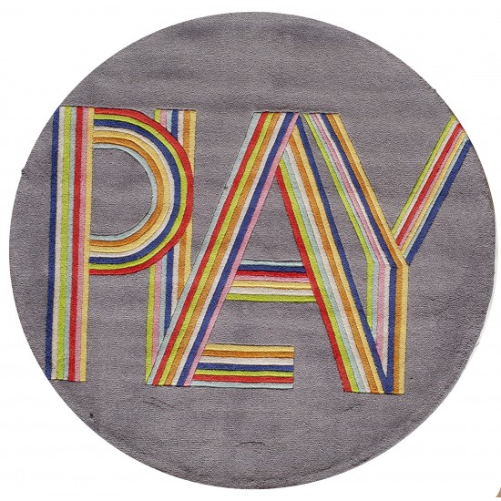 Rug, Momeni, Lil Mo Hipster, LMT14, Pink, 4' X 6', 25786