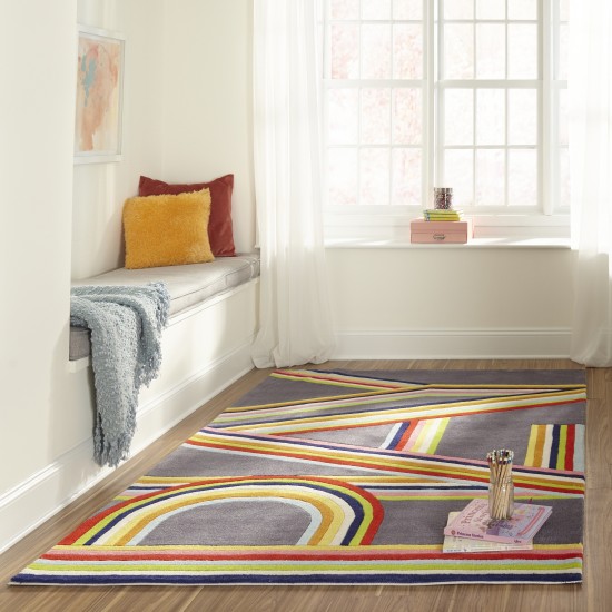 Rug, Momeni, Lil Mo Hipster, LMT14, Pink, 4' X 6', 25786