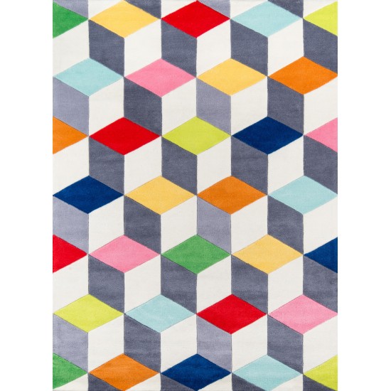 Rug, Momeni, Lil Mo Hipster, LMT15, Multi, 2' X 3', 25781