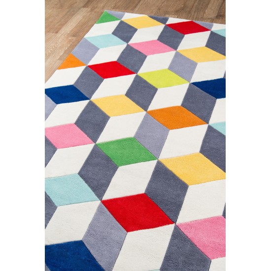 Rug, Momeni, Lil Mo Hipster, LMT15, Multi, 2' X 3', 25781