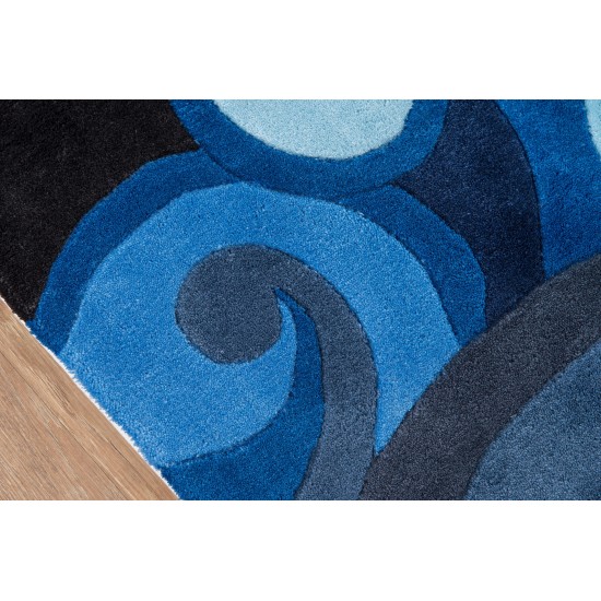 Rug, Momeni, Lil Mo Hipster, LMT-1, Surf, 2' X 3', 17195