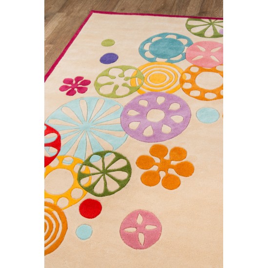 Rug, Momeni, Lil Mo Hipster, LMT-8, Ivory, 2' X 3', 20217