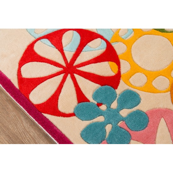 Rug, Momeni, Lil Mo Hipster, LMT-8, Ivory, 2' X 3', 20217