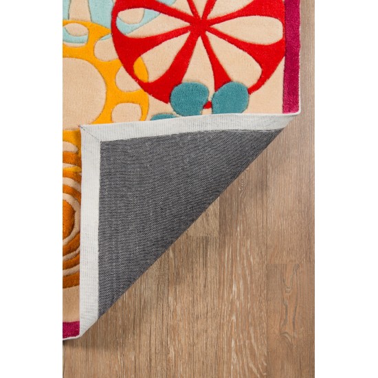 Rug, Momeni, Lil Mo Hipster, LMT-8, Ivory, 2' X 3', 20217