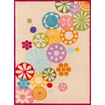 Rug, Momeni, Lil Mo Hipster, LMT-8, Ivory, 5' X 7', 20229