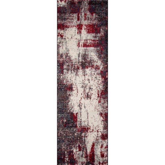 Rug, Momeni, Loft, LO-08, Grey, 2' X 3', 31498