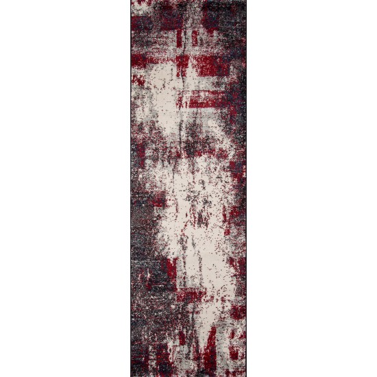 Rug, Momeni, Loft, LO-08, Grey, 5'3" X 7'6", 30883