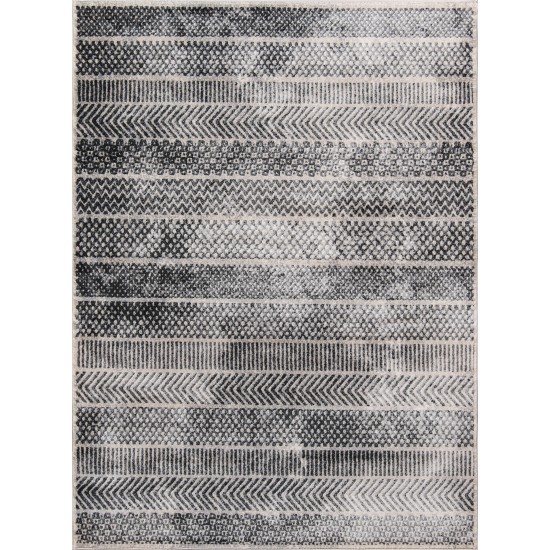 Rug, Momeni, Logan, LGN-2, Grey, 2'3" X 7'6" Runner, 44910