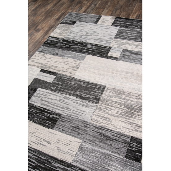 Rug, Momeni, Logan, LGN-3, Charcoal, 2'3" X 7'6" Runner, 44907