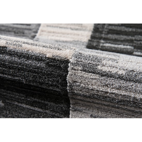 Rug, Momeni, Logan, LGN-3, Charcoal, 3'11" X 5'7", 44914
