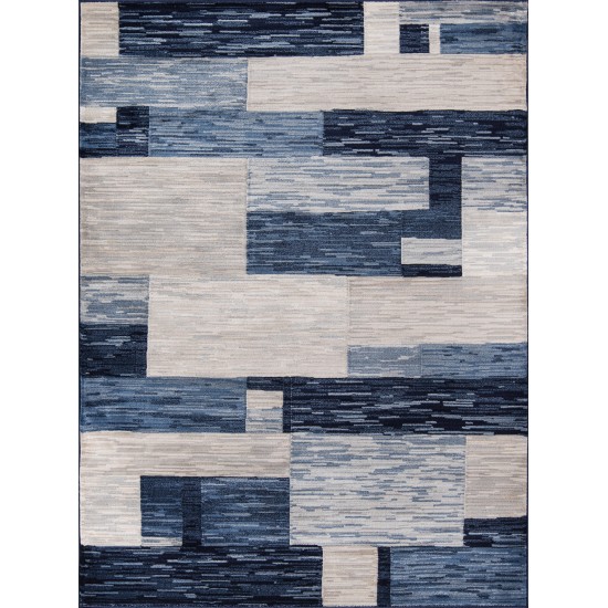 Rug, Momeni, Logan, LGN-3, Navy, 2'3" X 7'6" Runner, 44908