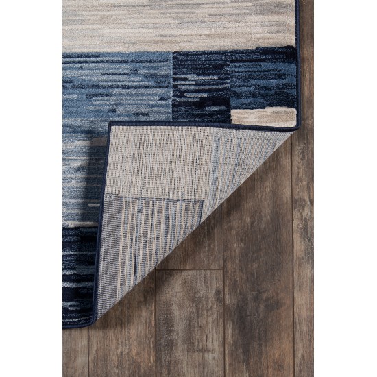 Rug, Momeni, Logan, LGN-3, Navy, 2'3" X 7'6" Runner, 44908