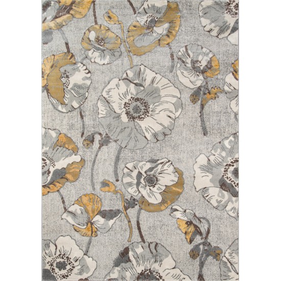 Rug, Momeni, Luxe, LX-09, Grey, 2' X 3', 32201