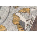 Rug, Momeni, Luxe, LX-09, Grey, 5'3" X 7'6", 32228