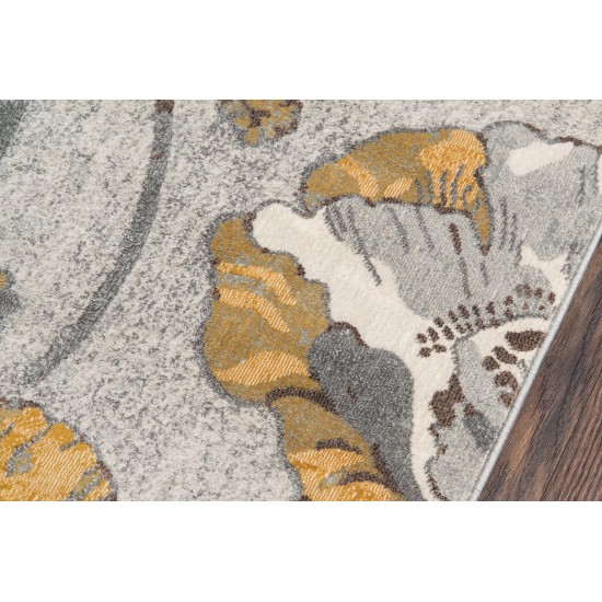 Rug, Momeni, Luxe, LX-09, Grey, 7'10" X 9'10", 32237