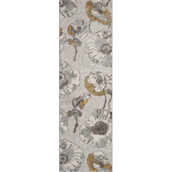 Rug, Momeni, Luxe, LX-09, Grey, 7'10" X 9'10", 32237