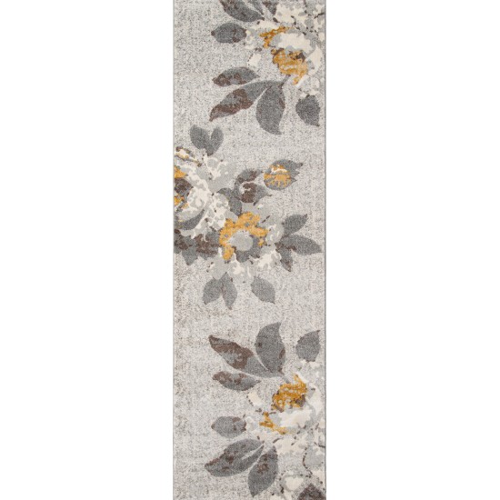 Rug, Momeni, Luxe, LX-10, Grey, 2'3" X 7'6" Runner, 32211