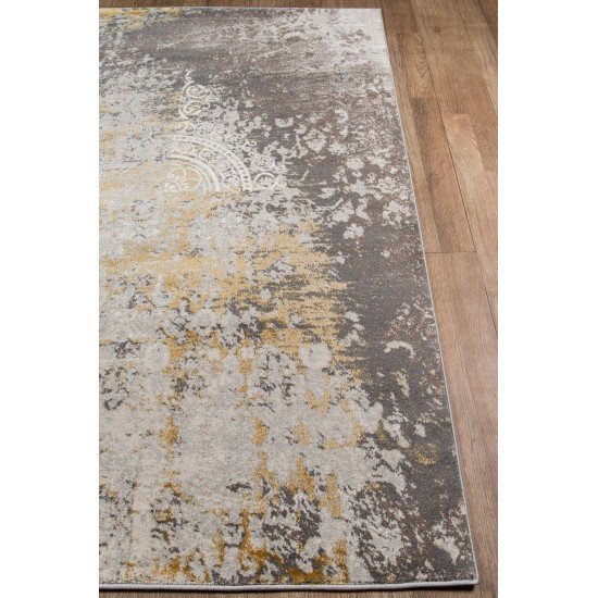 Rug, Momeni, Luxe, LX-12, Gold, 2'3" X 7'6" Runner, 32213