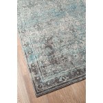 Rug, Momeni, Luxe, LX-16, Turquoise, 2' X 3', 35224