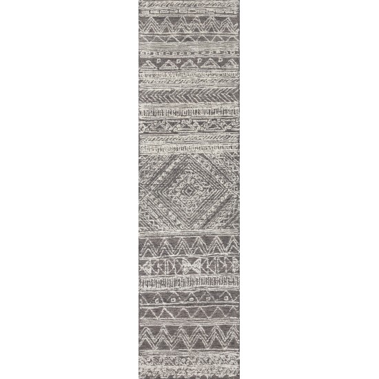 Rug, Momeni, Mallorca, MRC-1, Grey, 2' X 8' Runner, 44666