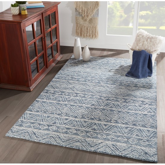 Rug, Momeni, Mallorca, MRC-2, Denim, 2' X 8' Runner, 43415