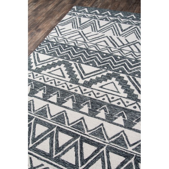 Rug, Momeni, Mallorca, MRC-3, Charcoal, 2' X 8' Runner, 43417