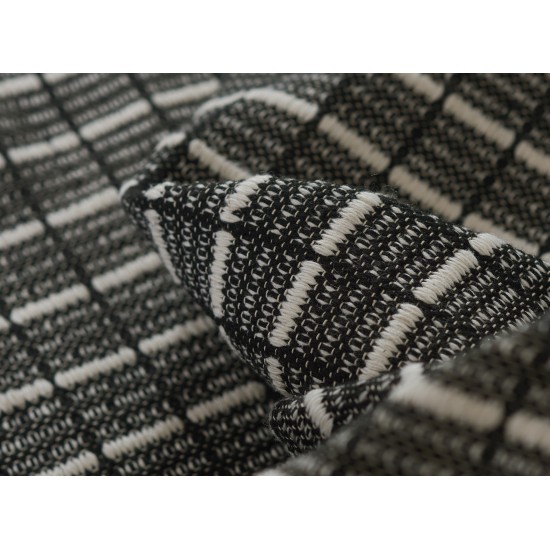 Rug, Novogratz, Malmo, MLO-2, Black, 5' X 7'6", 48674