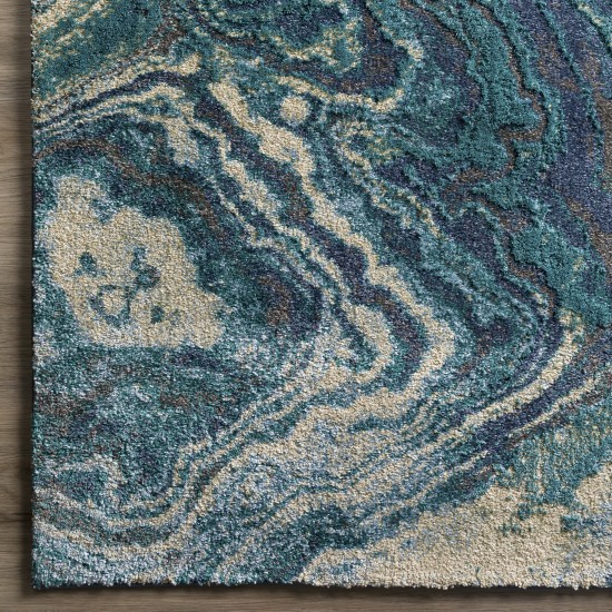Addison Cosmo Contemporary Ocean Area Rug, 3’3" x 5’1", Ocean, ACS41OC3X5