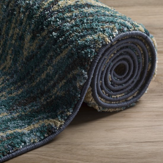Addison Cosmo Contemporary Ocean Area Rug, 3’3" x 5’1", Ocean, ACS41OC3X5