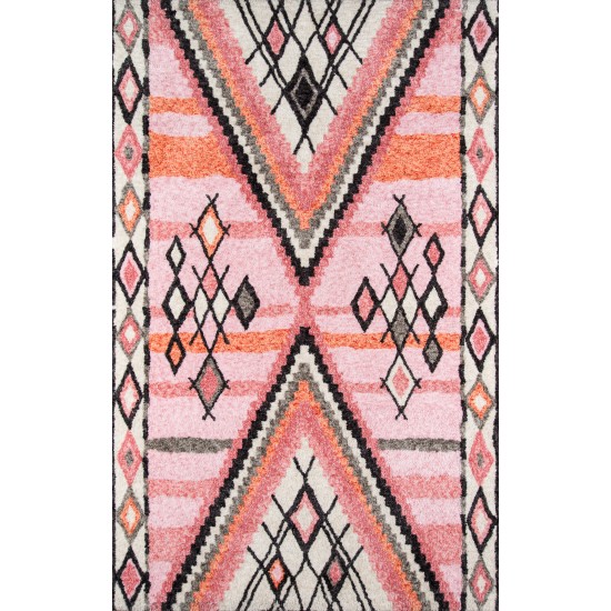 Rug, Momeni, Margaux, MGX-2, Pink, 2' X 3', 37220