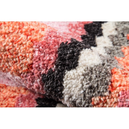 Rug, Momeni, Margaux, MGX-2, Pink, 2'3" X 8' Runner, 37186