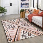 Rug, Momeni, Margaux, MGX-2, Pink, 2'3" X 8' Runner, 37186