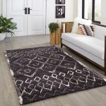 Rug, Momeni, Margaux, MGX-3, Black, 5' X 7'6", 37201