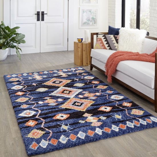 Rug, Momeni, Margaux, MGX-4, Navy, 3'6" X 5'6", 37195