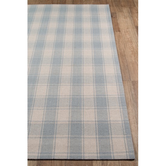 Rug, Erin Gates, Marlborough, MLB-1, Light Blue, 2'3" X 8' Runner, 40039