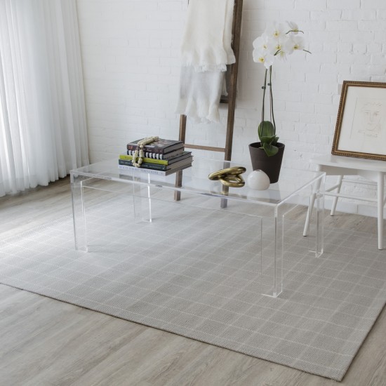 Rug, Erin Gates, Marlborough, MLB-2, Grey, 3'6" X 5'6", 40022