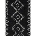 Rug, Momeni, Maya, MAY-1, Black, 2'3" X 7'6" Runner, 31717