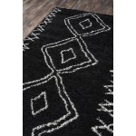 Rug, Momeni, Maya, MAY-1, Black, 5'3" X 7'6", 30847