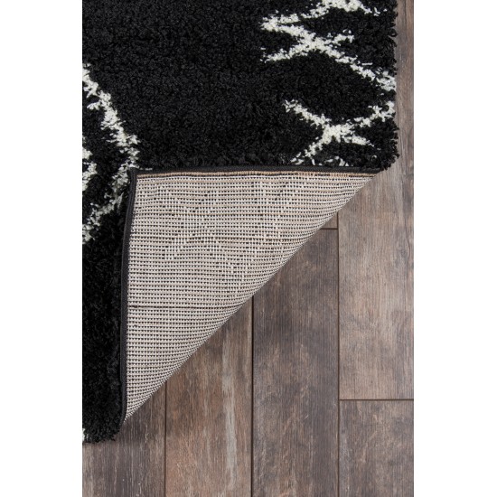 Rug, Momeni, Maya, MAY-1, Black, 5'3" X 7'6", 30847