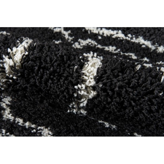 Rug, Momeni, Maya, MAY-1, Black, 7'10" X 9'10", 30857