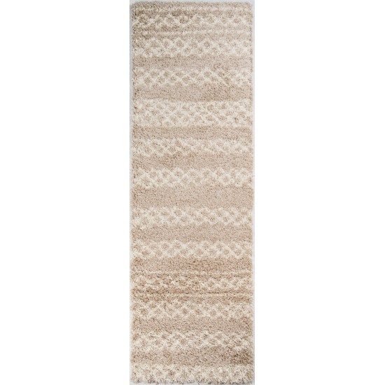 Rug, Momeni, Maya, MAY-3, Beige, 2'3" X 7'6" Runner, 32362