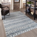 Rug, Momeni, Maya, MAY-3, Blue, 7'10" X 9'10", 32376