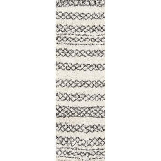 Rug, Momeni, Maya, MAY-3, Ivory, 2'3" X 7'6" Runner, 31722
