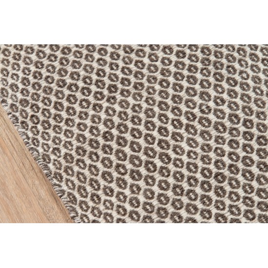 Rug, Momeni, Mesa, MES-4, Brown, 2'3" X 8' Runner, 22926