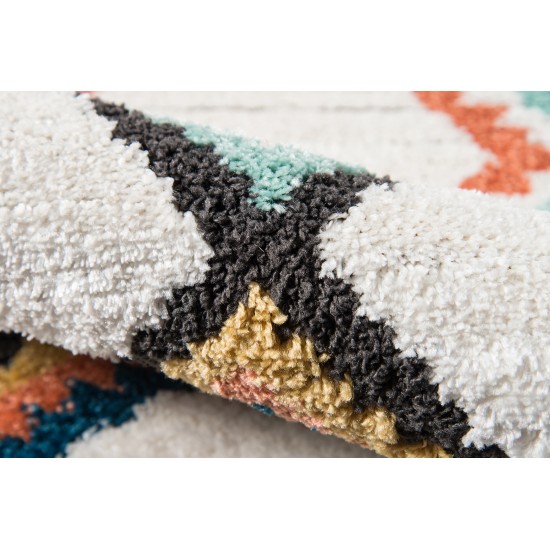 Rug, Momeni, Monaco, MOA-5, Multi, 5'3" X 7'2", 39593