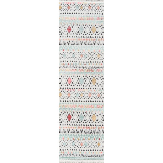 Rug, Momeni, Monaco, MOA-6, Multi, 2'3" X 7'6" Runner, 39688